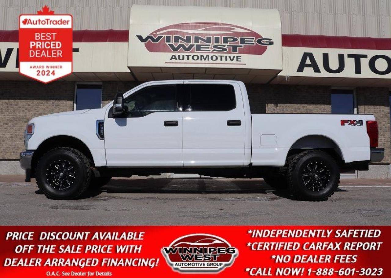 Used 2022 Ford F-350 FX4 PREMIUM CREW 6.2L 4X4, LOADED, SHARP & AS NEW! for sale in Headingley, MB