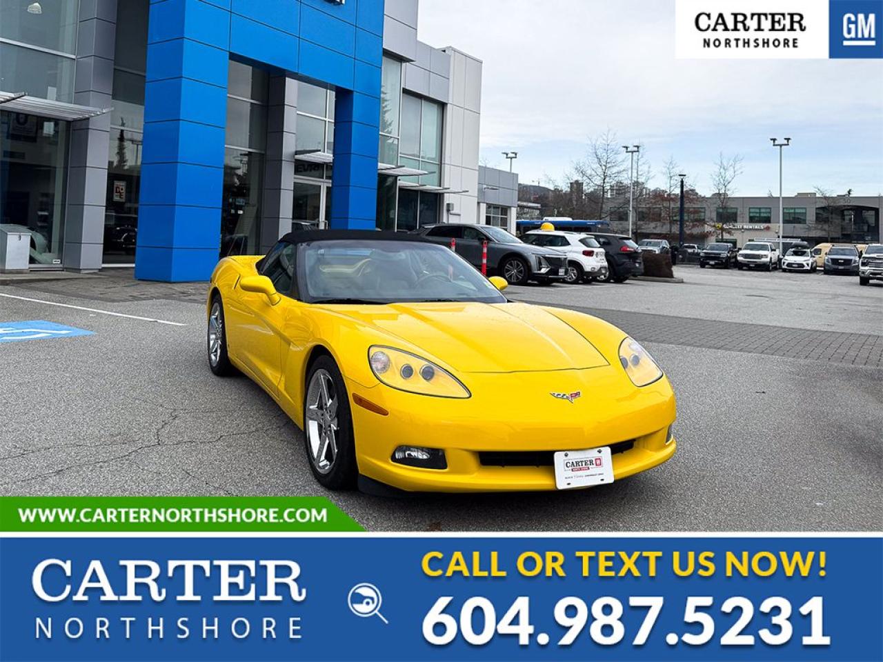 Used 2008 Chevrolet Corvette CONVERTIBLE/ for sale in North Vancouver, BC