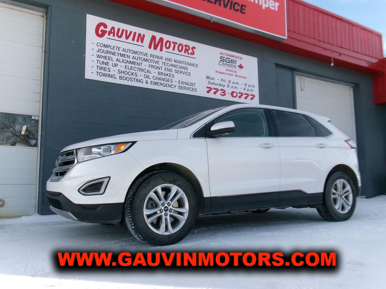 Used 2017 Ford Edge AWD, Leather, Pano Roof, Nav & More! Priced Right for sale in Swift Current, SK