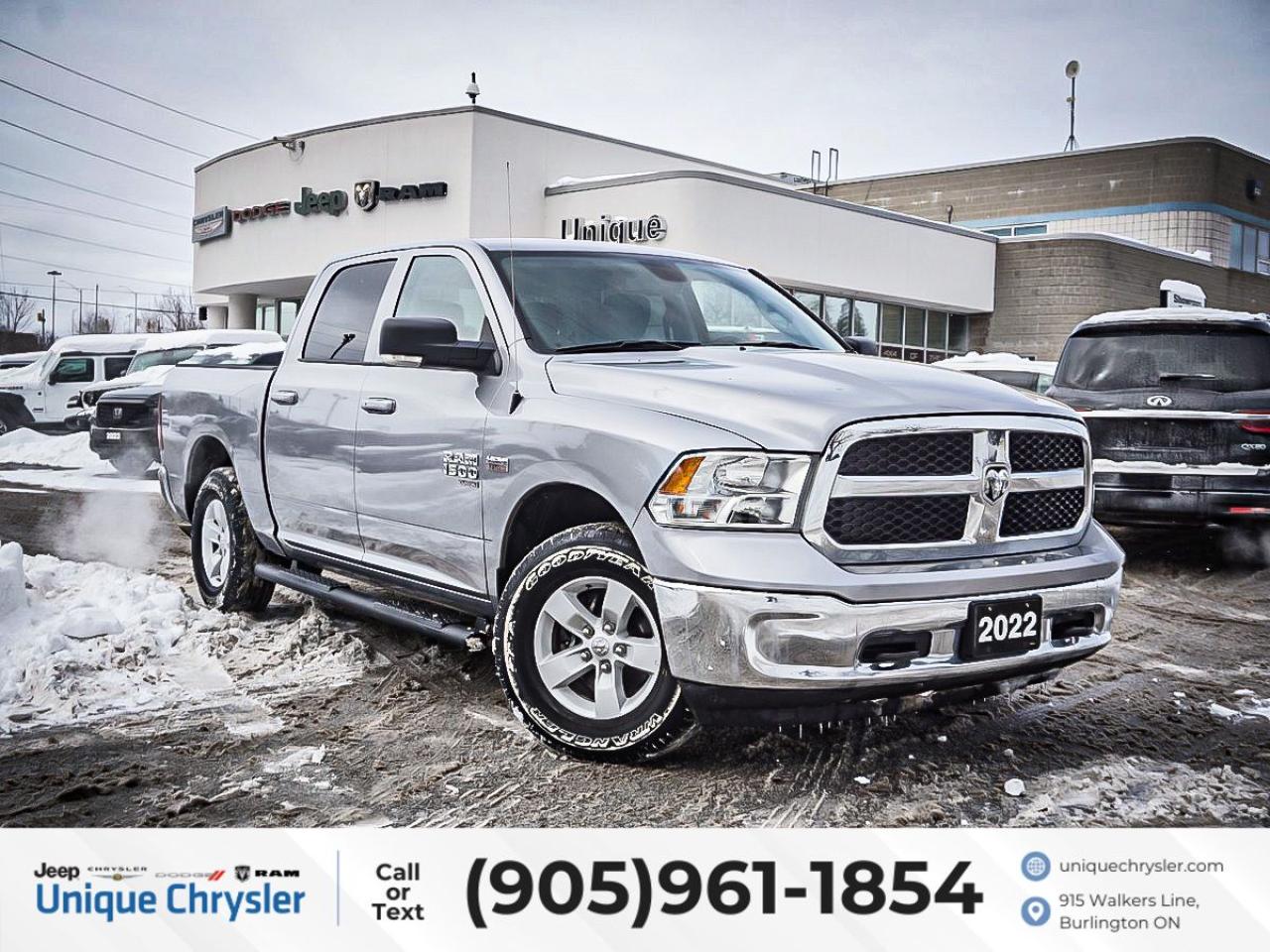 Used 2022 RAM 1500 Classic SLT 4x4 Crew Cab 5'7  Box for sale in Burlington, ON