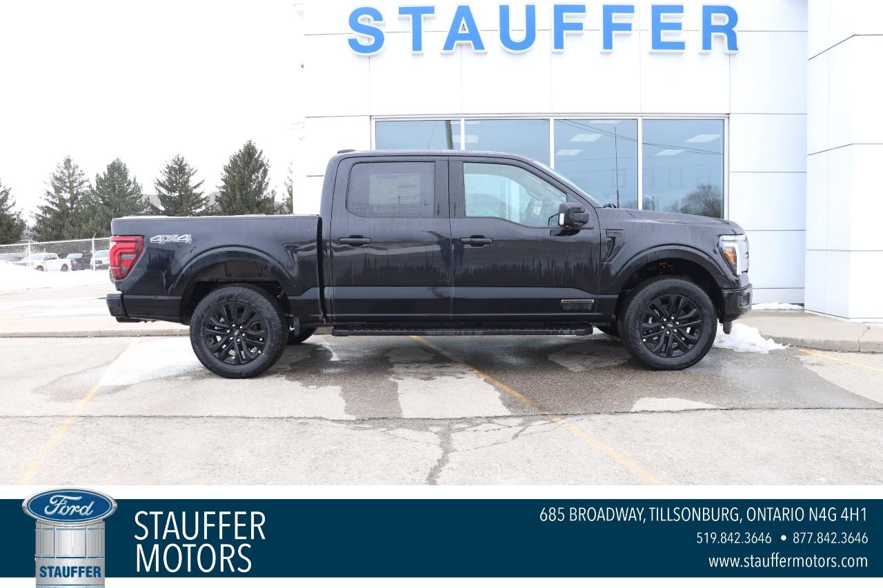 New 2025 Ford F-150 LARIAT 4WD SUPERCREW 5.5' BOX for sale in Tillsonburg, ON