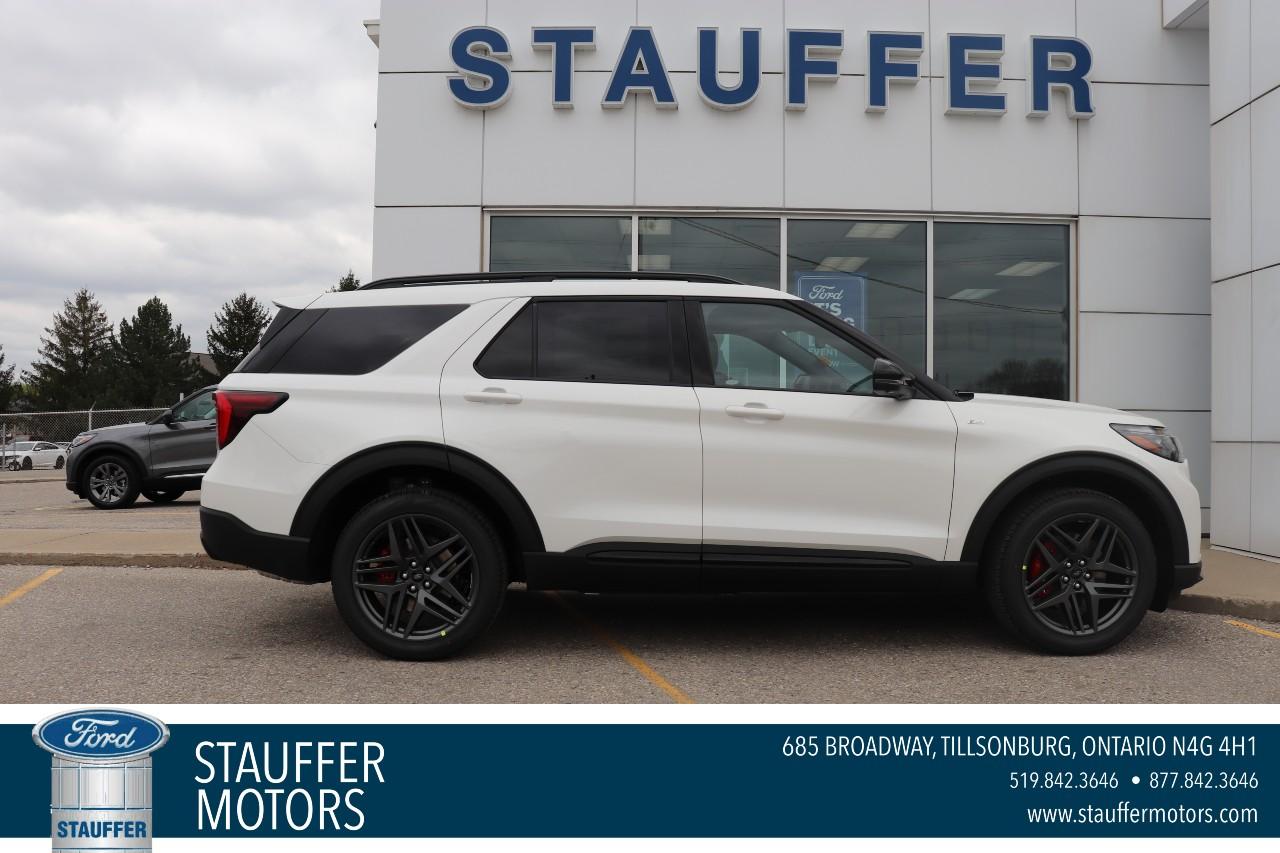 New 2025 Ford Explorer ST-LINE 4WD for sale in Tillsonburg, ON