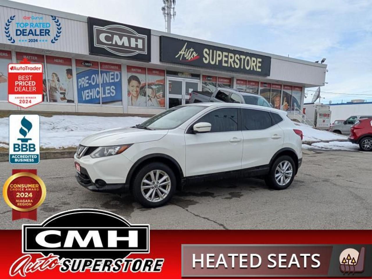 Used 2019 Nissan Qashqai S  CAM APPLE-CP HTD-SEATS 17-AL for sale in St. Catharines, ON