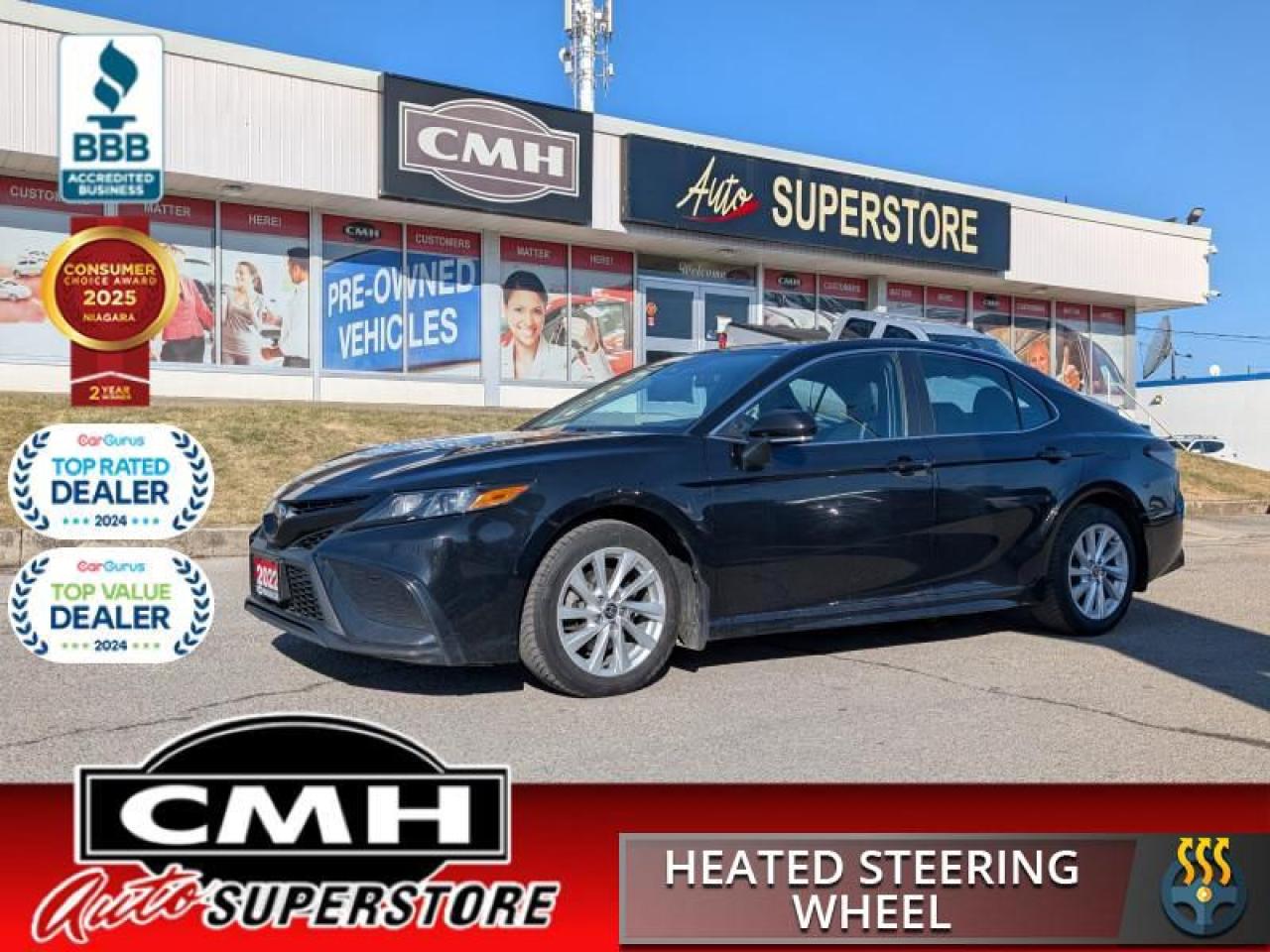 2022 Toyota Camry SE  CAM ADAP-CC APPLE-CP HTD-SEATS