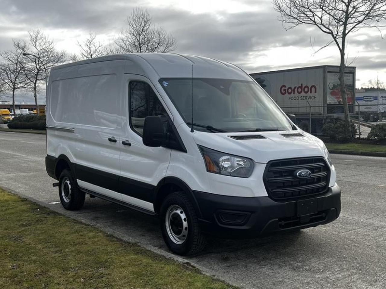 Used 2020 Ford Transit 250 Van Medium Roof Cargo Van With Rear Shelving  130-inch WheelBase for sale in Burnaby, BC