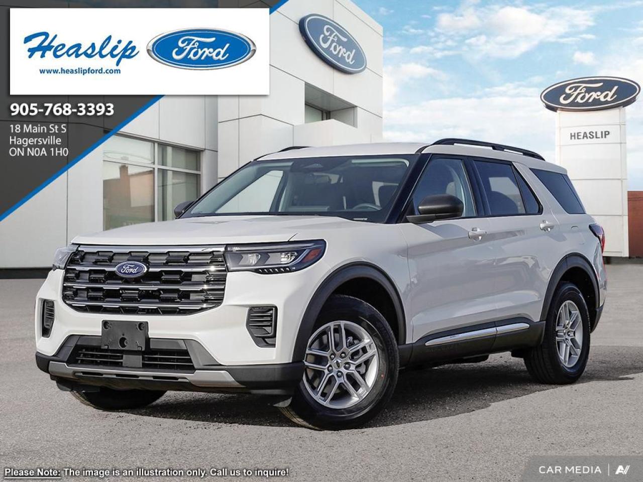 New 2025 Ford Explorer ACTIVE 4WD for sale in Hagersville, ON