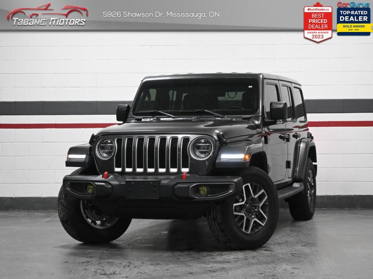 Used 2019 Jeep Wrangler Unlimited Sahara  Navigation Alpine Blind Spot Leather Heated Seats Remote Start for sale in Mississauga, ON