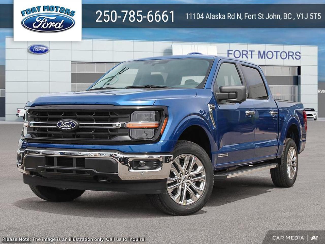 New 2025 Ford F-150 XLT for sale in Fort St John, BC