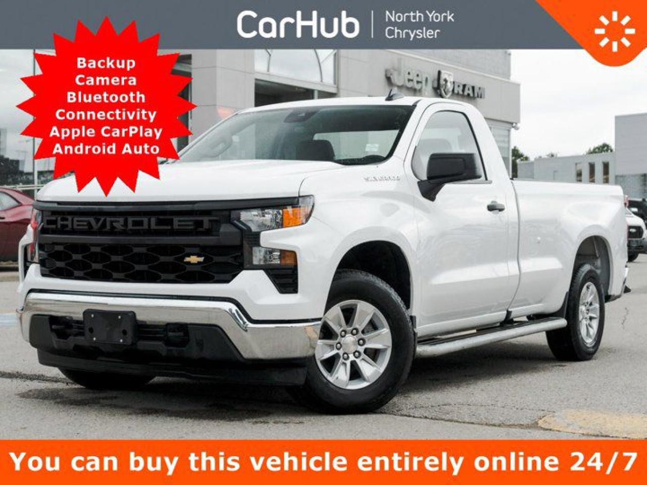 Used 2024 Chevrolet Silverado 1500 Work Truck 140'' V8 Backup Cam Bluetooth Apple CarPlay Android Auto for sale in Thornhill, ON