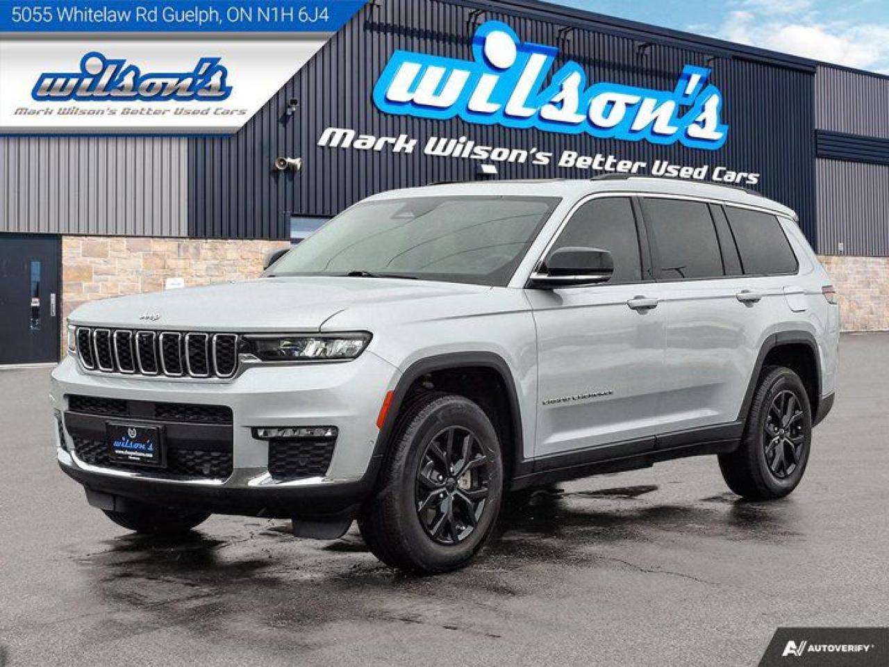 Used 2022 Jeep Grand Cherokee L Limited 4x4 | Leather | Pano Roof | Nav | Heated + Ventilated Seats | Heated Steering | and more! for sale in Guelph, ON