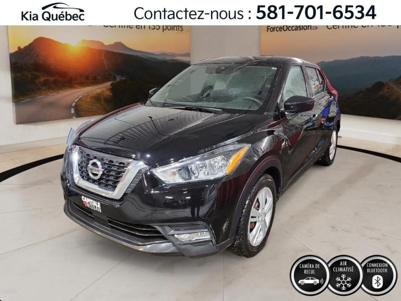 Used 2020 Nissan Kicks S *CAMÉRA *CARPLAY *BLUETOOTH *CRUISE *A/C for sale in Québec, QC