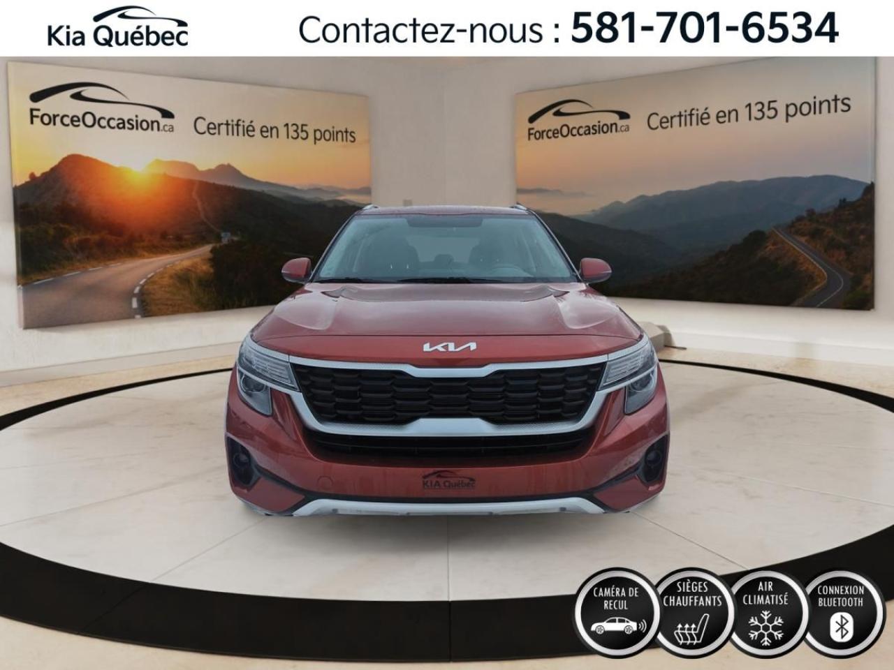 Used 2022 Kia Seltos LX *APPLE CAR PLAY/ANDROID AUTO *CAMÉRA *CRUISE for sale in Québec, QC