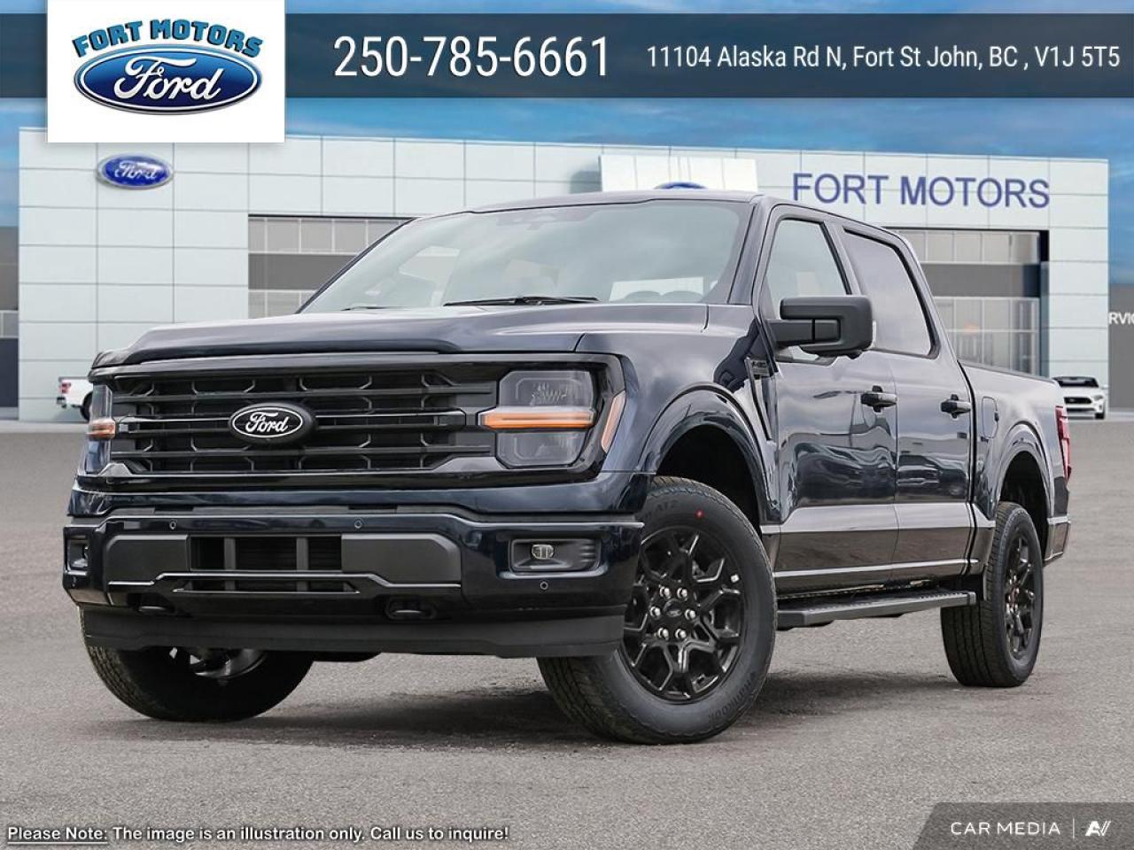 New 2025 Ford F-150 XLT for sale in Fort St John, BC