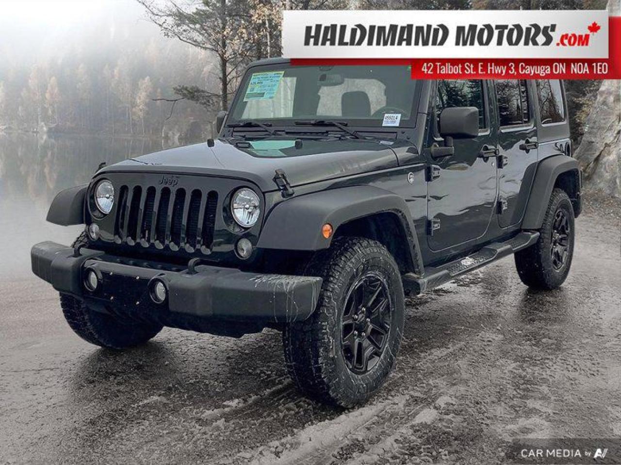 Used 2018 Jeep Wrangler JK Unlimited WILLYS WHEELER for sale in Cayuga, ON