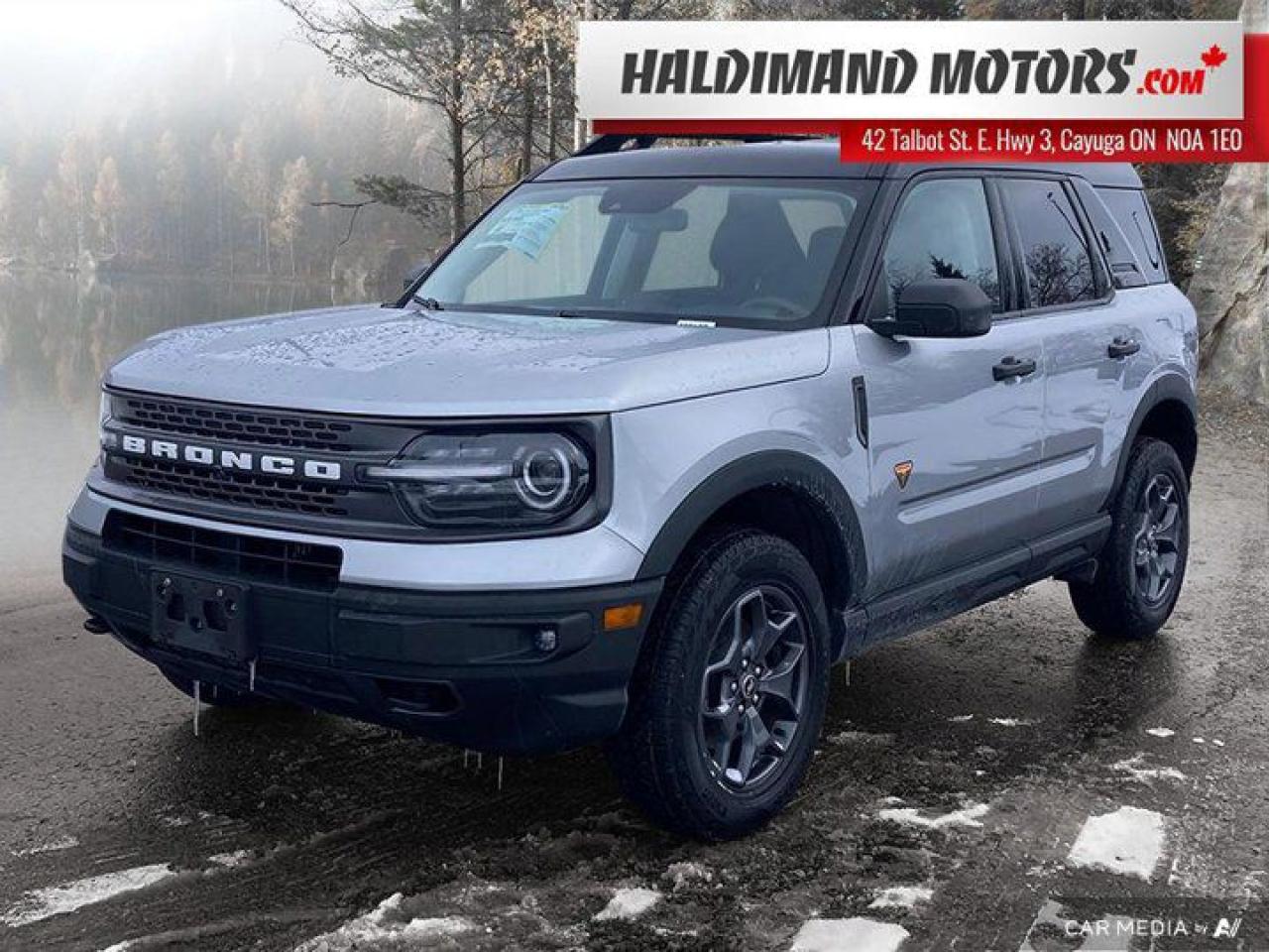 Used 2021 Ford Bronco Sport BADLANDS for sale in Cayuga, ON