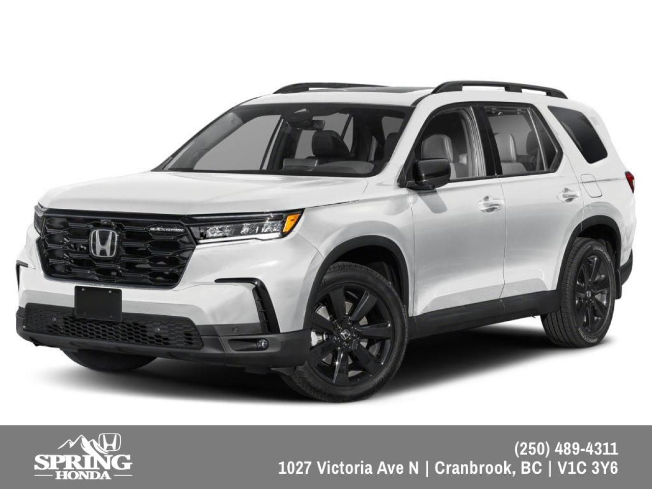 New 2025 Honda Pilot Black Edition for sale in Cranbrook, BC