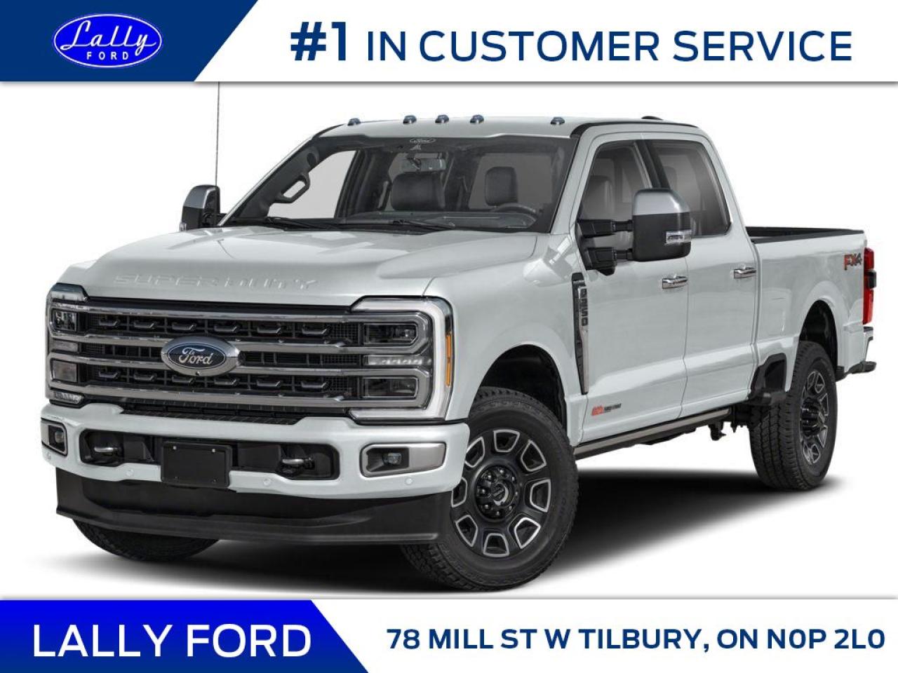 New 2025 Ford F-250 Platinum for sale in Tilbury, ON