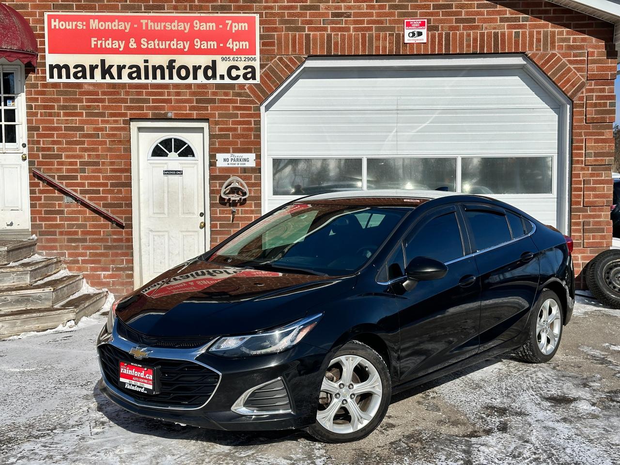 Used 2019 Chevrolet Cruze Premier HTD LTHR Bluetooth CarPlay FM/XM BackupCam for sale in Bowmanville, ON