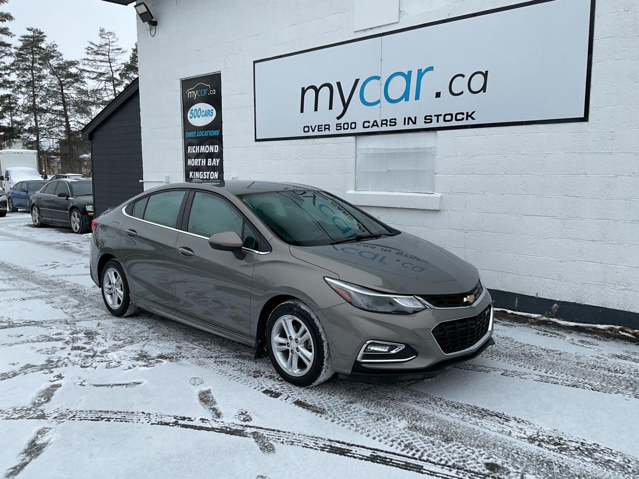 Used 2017 Chevrolet Cruze LT Auto 1.4L LT!!!  HEATED SEATS. BACKUP CAM. A/C. CRUISE. PWR GROUP. KEYLESS ENTRY. PERFECT FOR YOU!!! for sale in Kingston, ON