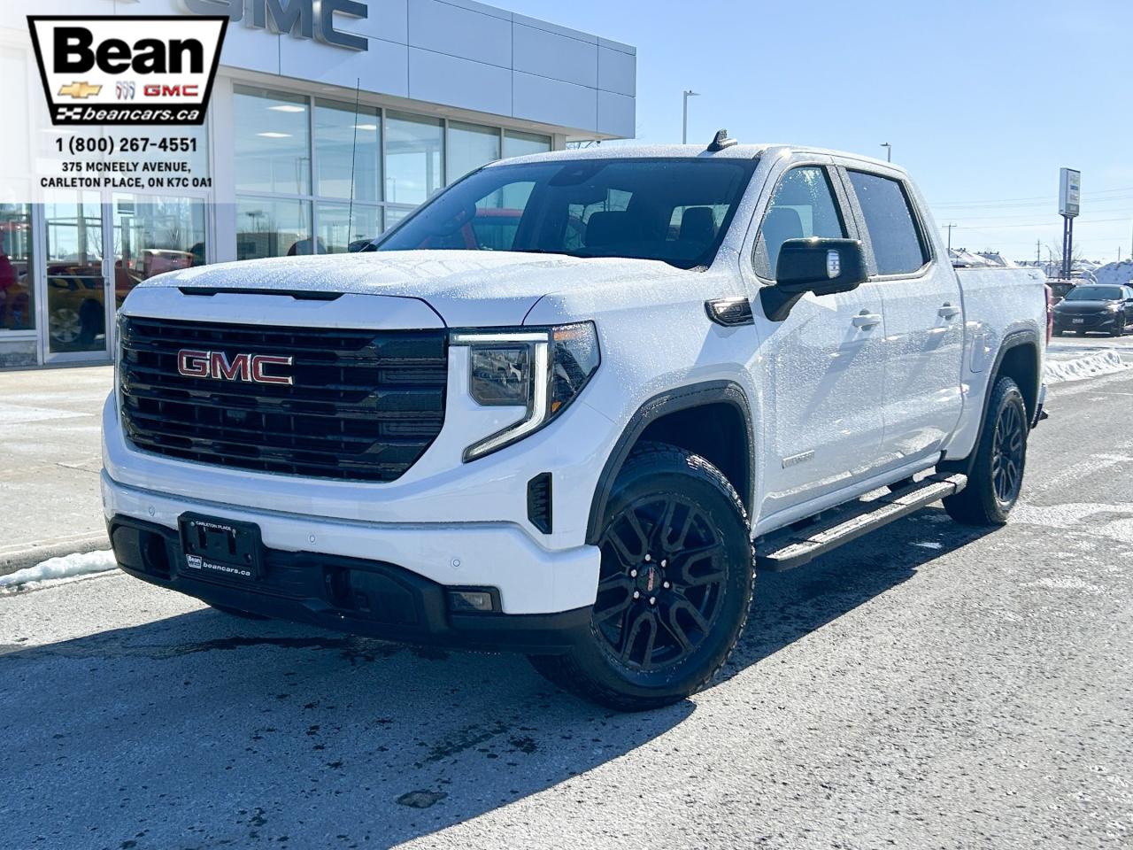 New 2025 GMC Sierra 1500 Elevation 5.3L V8 WITH REMOTE START/ENTRY, SUNROOF, HEATED SEATS, HEATED STEERING WHEEL, CRUISE CONTROL, HD REAR VISION CAMERA for sale in Carleton Place, ON