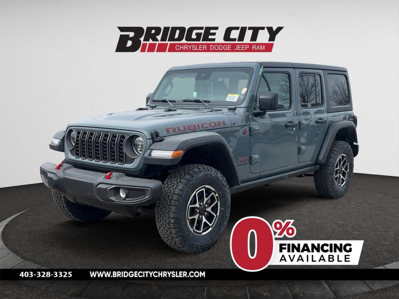 New 2025 Jeep Wrangler Rubicon - Leather Seats for sale in Lethbridge, AB