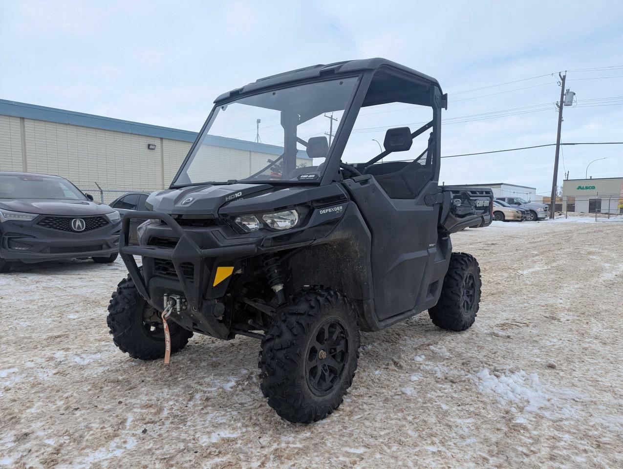 Used 2021 Can-Am Defender HD10 XT $109 B/W for sale in Edmonton, AB