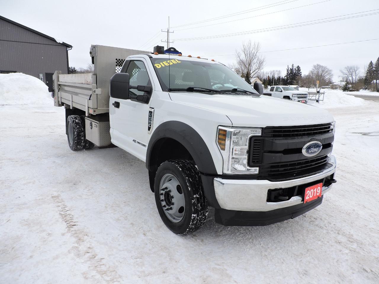 Used 2019 Ford F-550 XL 6.7L Diesel 4X4 11-Foot Aluminium  DEL Dump Bed for sale in Gorrie, ON