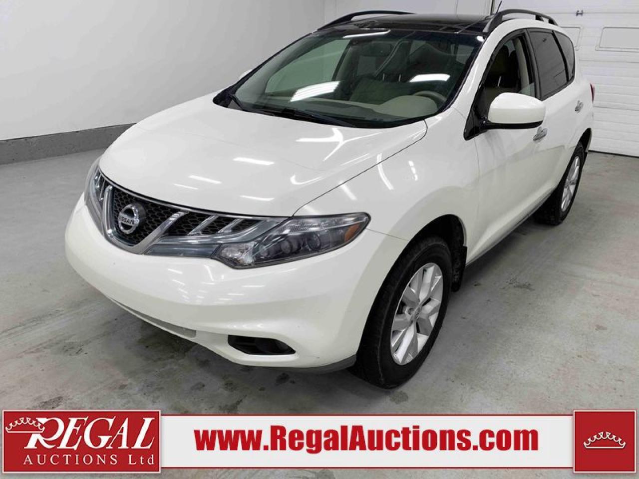 Used 2013 Nissan Murano SL for sale in Calgary, AB