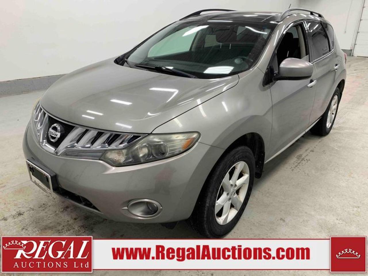 Used 2009 Nissan Murano SL for sale in Calgary, AB