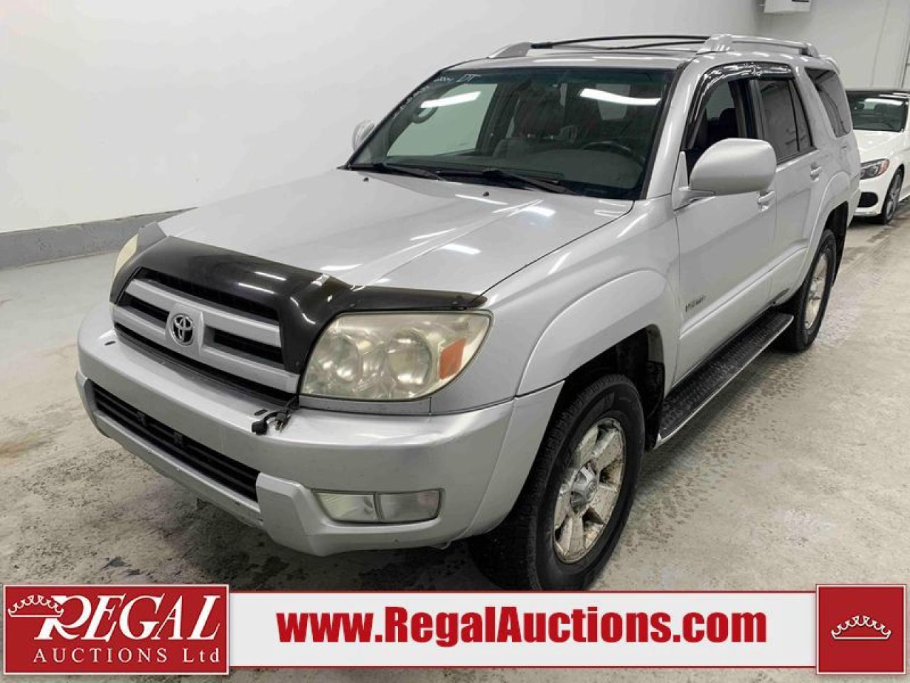 Used 2004 Toyota 4Runner Limited for sale in Calgary, AB