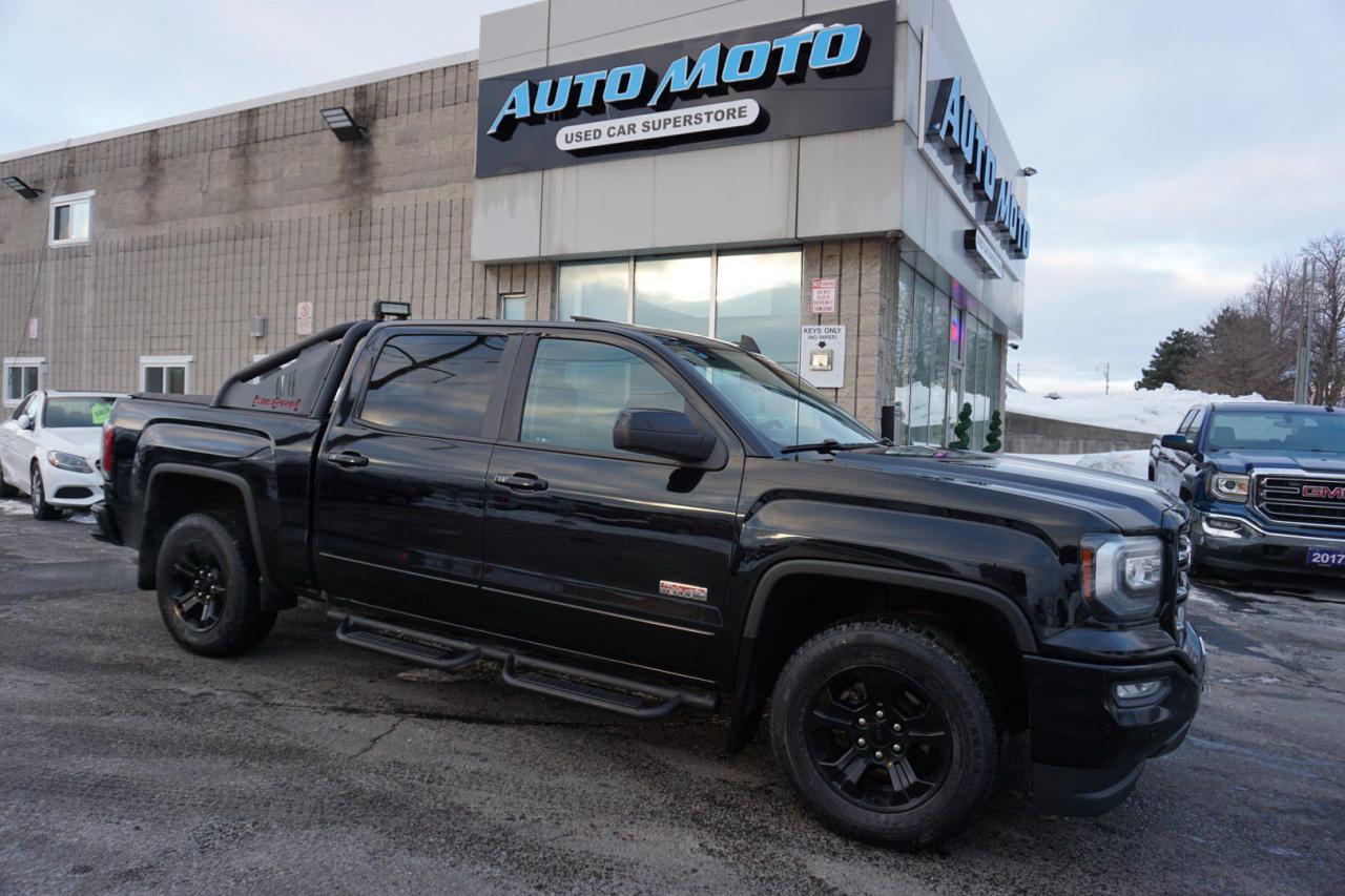 2017 GMC Sierra 1500 5.3L V8 SLT ALL-TERRAIN PKG CREW 4WD CERTIFIED *FREE ACCIDENT* NAV CAMERA HEAT LEATHER SUNROOF BLUETOOTH 18" BLACK ALLOYS - Photo #1
