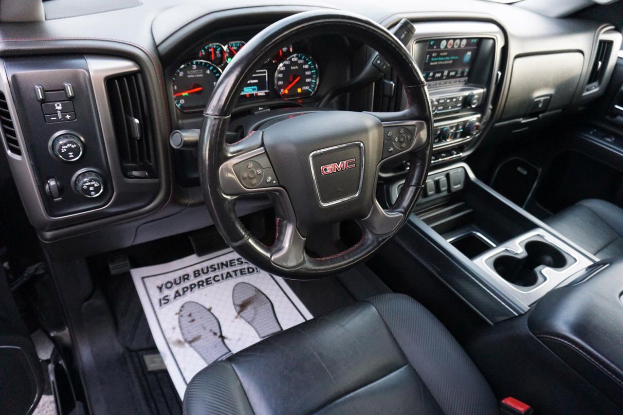 2017 GMC Sierra 1500 5.3L V8 SLT ALL-TERRAIN PKG CREW 4WD CERTIFIED *FREE ACCIDENT* NAV CAMERA HEAT LEATHER SUNROOF BLUETOOTH 18" BLACK ALLOYS - Photo #9