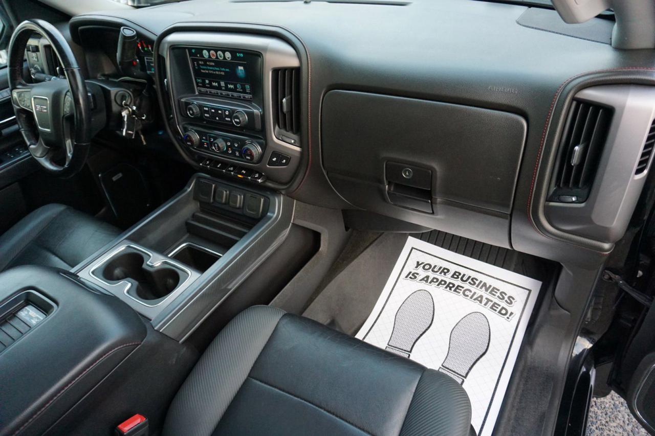 2017 GMC Sierra 1500 5.3L V8 SLT ALL-TERRAIN PKG CREW 4WD CERTIFIED *FREE ACCIDENT* NAV CAMERA HEAT LEATHER SUNROOF BLUETOOTH 18" BLACK ALLOYS - Photo #13