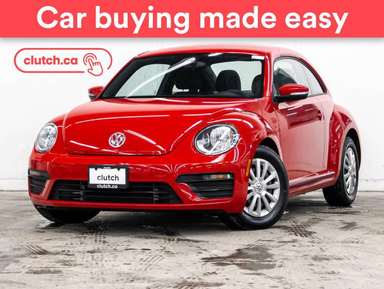 Used 2017 Volkswagen Beetle Trendline w/ Convenience Pkg w/ Apple CarPlay & Android Auto, Rearview Cam, A/C for sale in Toronto, ON