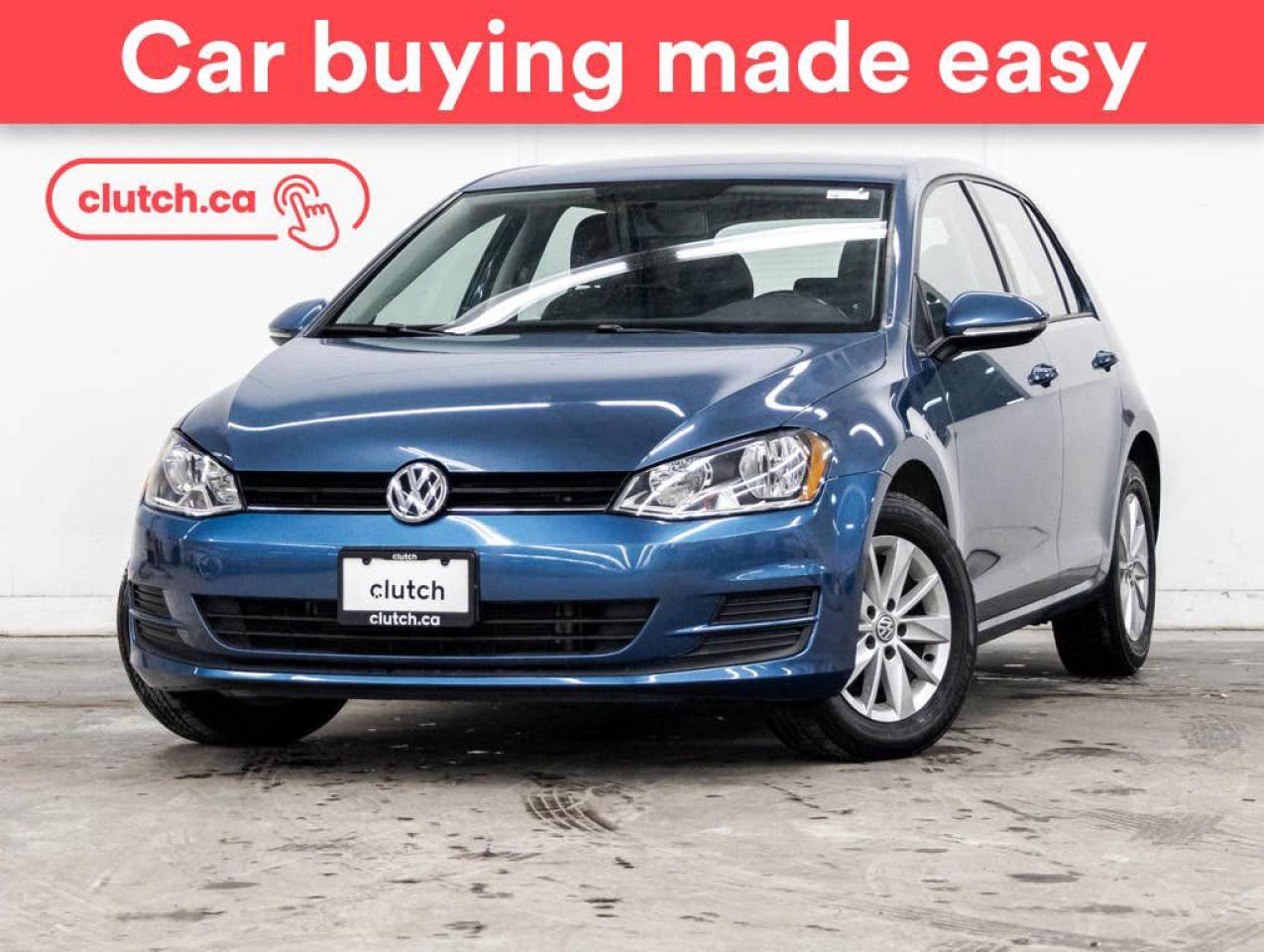 Used 2016 Volkswagen Golf 1.8 TSI Trendline w/ Apple CarPlay & Android Auto, Heated Seats, Backup Cam for sale in Toronto, ON