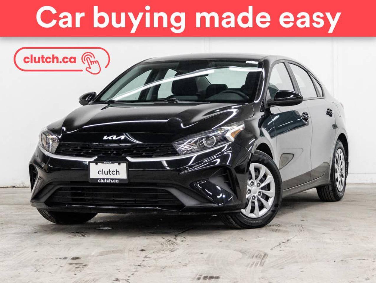 Used 2022 Kia Forte LX w/ Apple CarPlay & Android Auto, Heated Front Seats, Backup Cam for sale in Toronto, ON