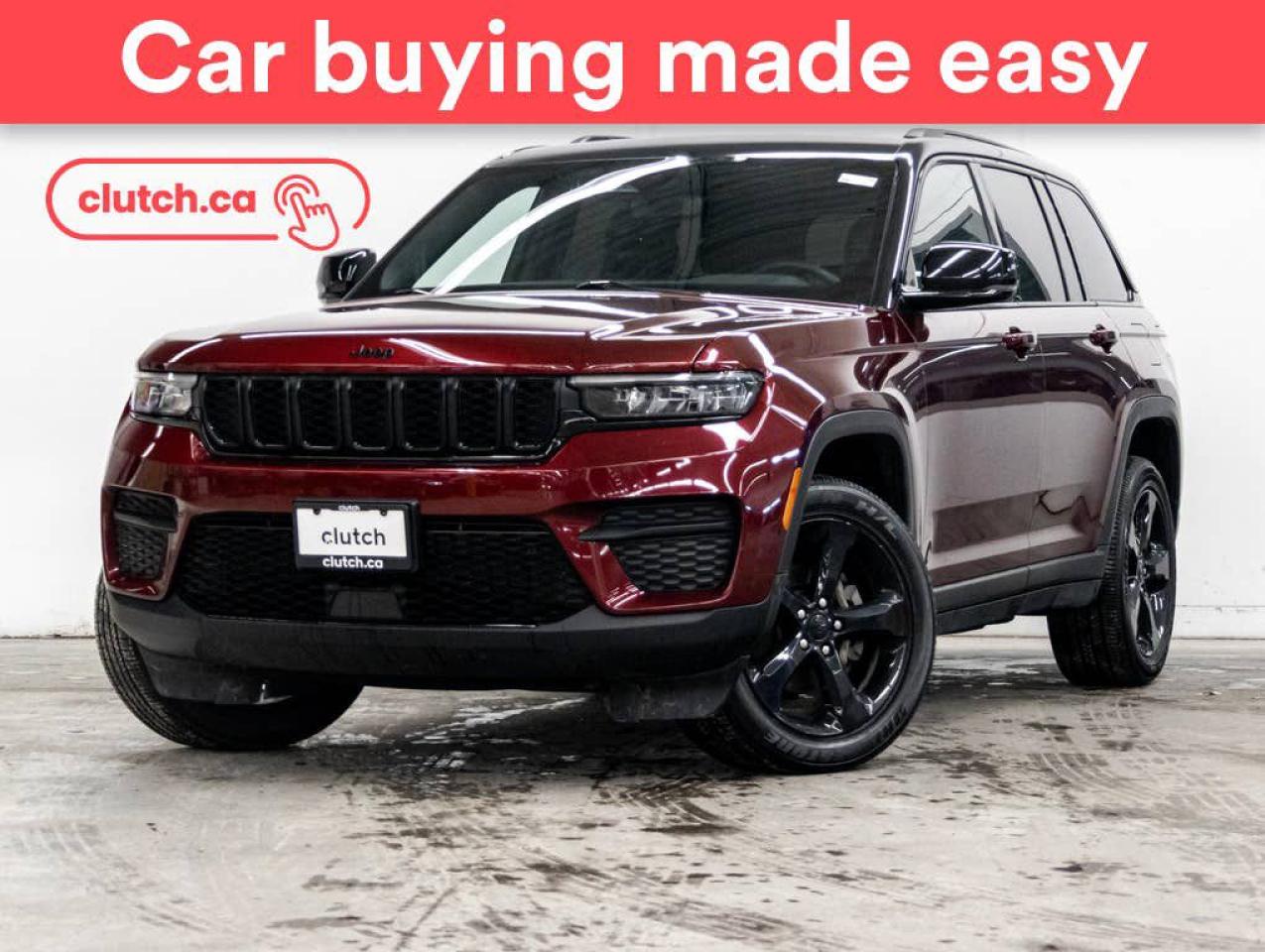 Used 2022 Jeep Grand Cherokee Altitude 4x4 w/ Apple CarPlay & Android Auto, Reverse Cam, Dual Zone A/C for sale in Toronto, ON