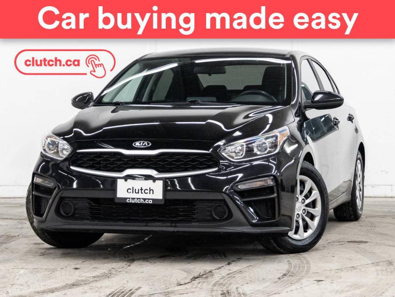 Used 2021 Kia Forte LX w/ Apple CarPlay & Android Auto, Rearview Cam, A/C for sale in Toronto, ON