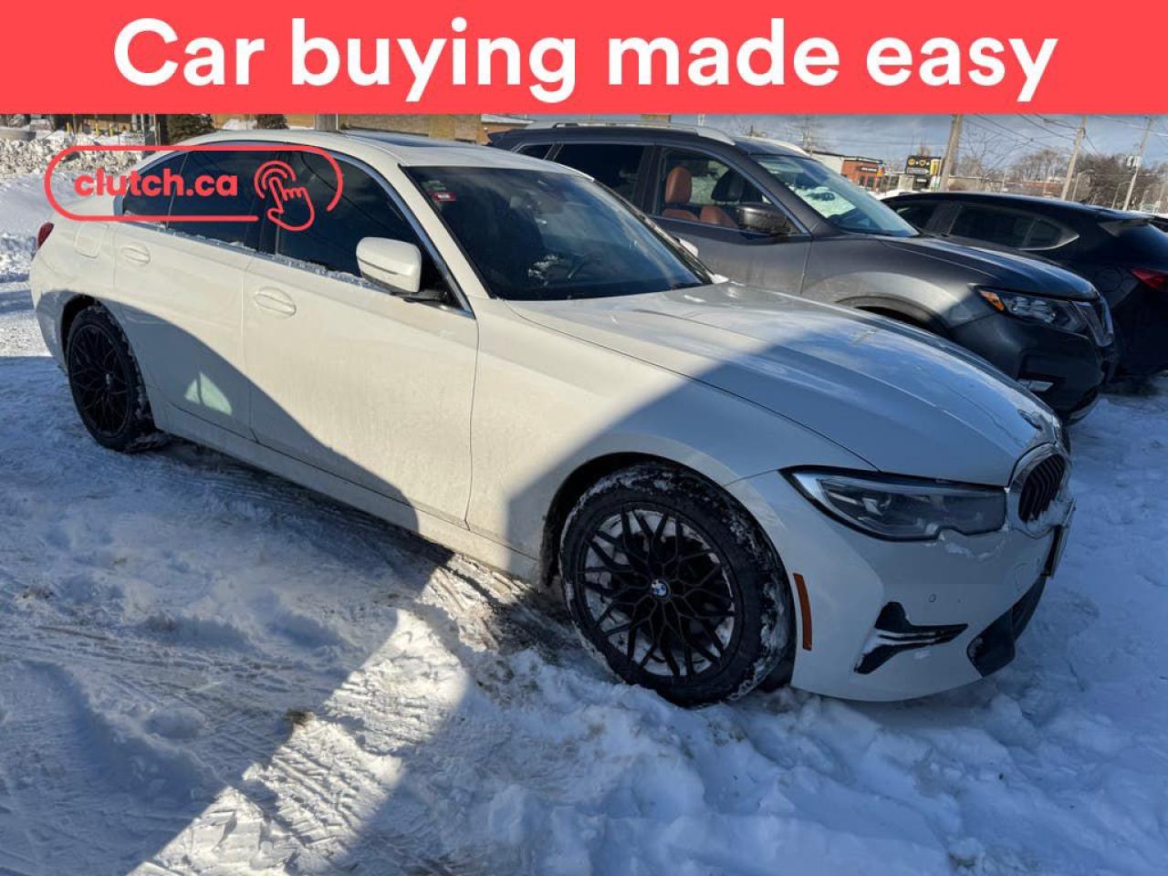 Used 2020 BMW 3 Series 330i xDrive AWD w/ Apple CarPlay & Android Auto, Power Moonroof, Nav for sale in Toronto, ON