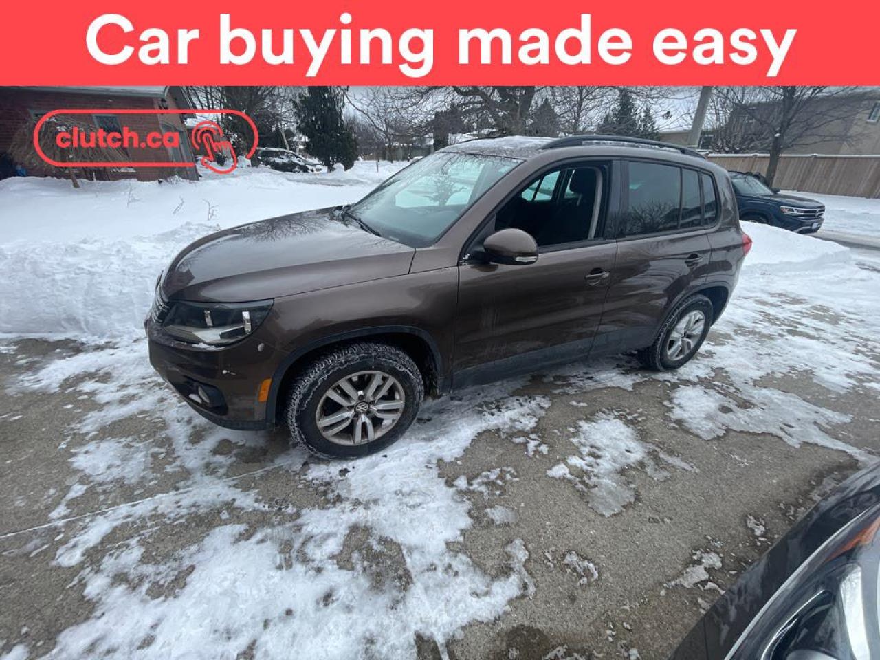 Used 2015 Volkswagen Tiguan Trendline AWD w/ Convenience Pkg w/ Heated Front Seats, Cruise Control, A/C for sale in Toronto, ON