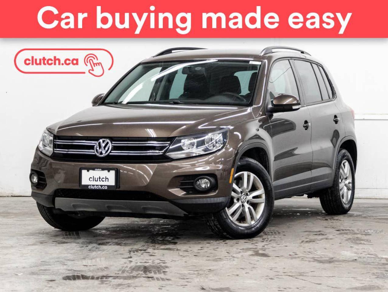 Used 2015 Volkswagen Tiguan Trendline AWD w/ Convenience Pkg w/ Heated Front Seats, Cruise Control, A/C for sale in Toronto, ON