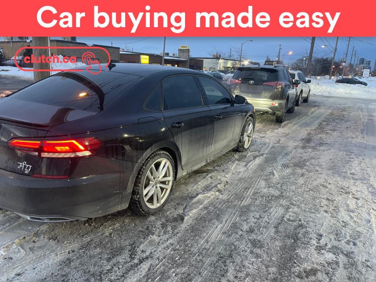 Used 2020 Volkswagen Passat Execline w/ R-Line Pkg w/ Apple CarPlay & Android Auto, Power Moonroof, Rearview Cam for sale in Toronto, ON