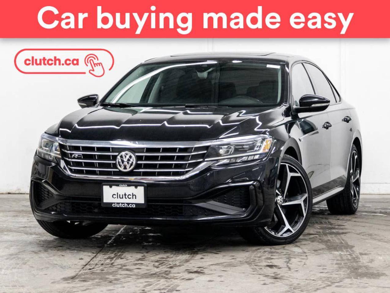 Used 2020 Volkswagen Passat Execline w/ R-Line Pkg w/ Apple CarPlay & Android Auto, Power Moonroof, Rearview Cam for sale in Toronto, ON