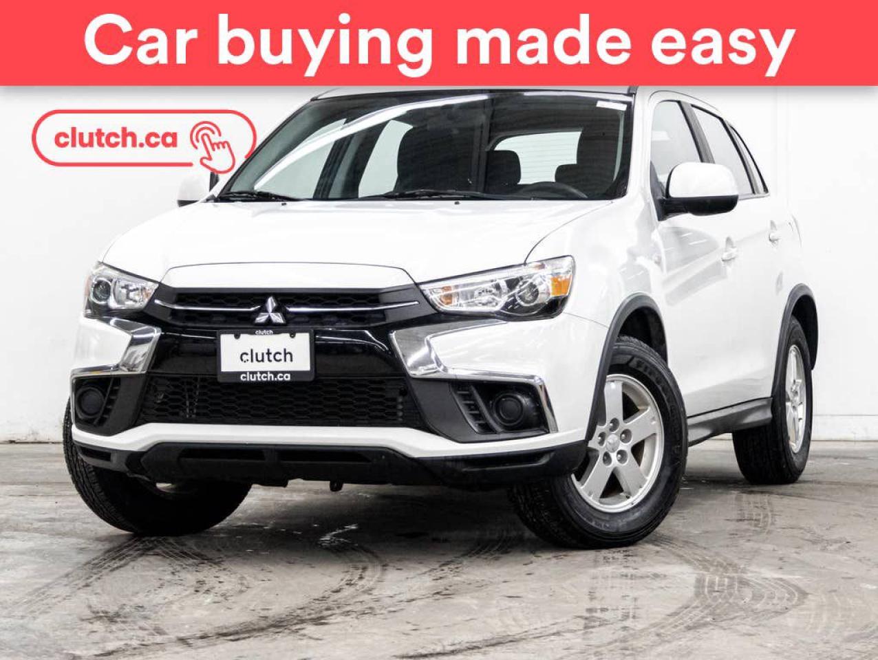 Used 2019 Mitsubishi RVR SE FWD w/ Apple CarPlay & Android Auto, Rearview Cam, A/C for sale in Toronto, ON