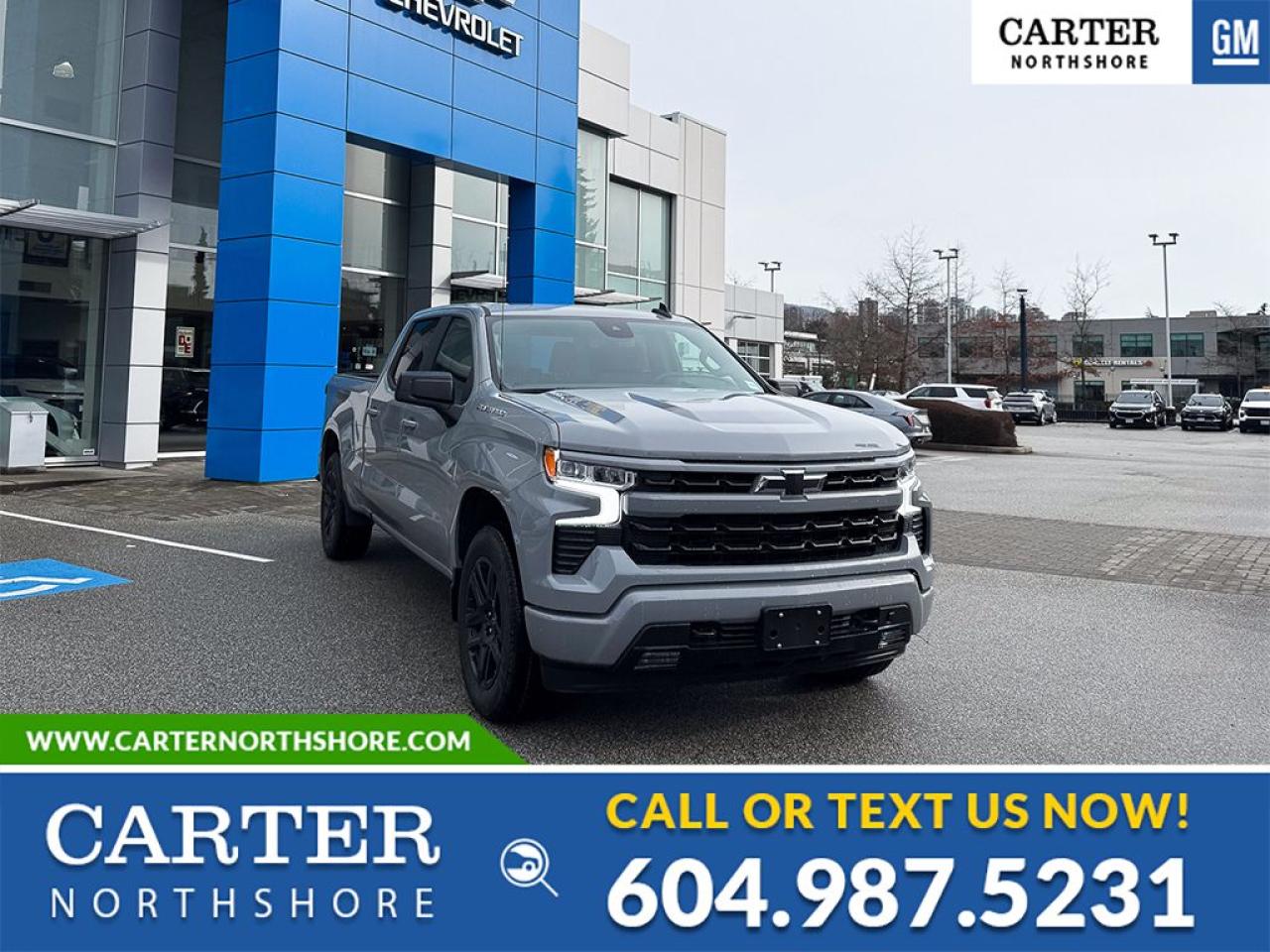 New 2025 Chevrolet Silverado 1500 RST/CREW CAB/DIESE/TRUE NORTH EDITION for sale in North Vancouver, BC