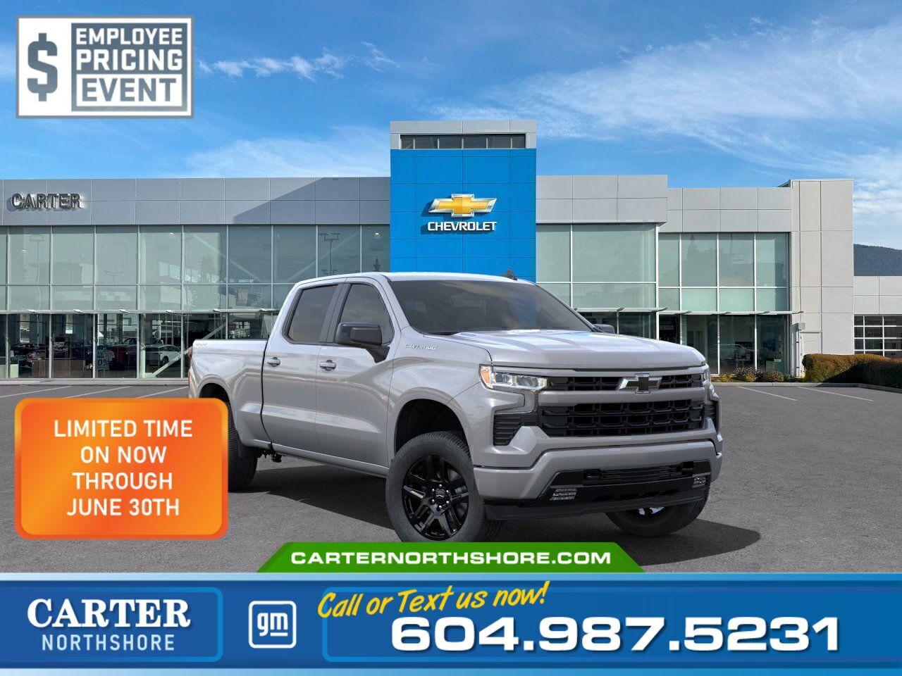 New 2025 Chevrolet Silverado 1500 RST/CREW CAB/DIESE/TRUE NORTH EDITION for sale in North Vancouver, BC