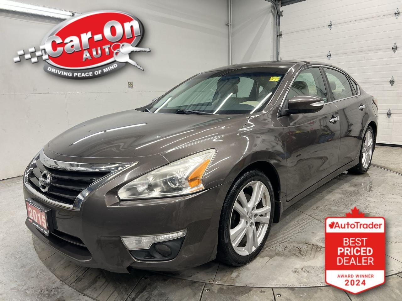 Used 2015 Nissan Altima SL 3.5 | 270HP | LEATHER |SUNROOF |BLIND SPOT |NAV for sale in Ottawa, ON