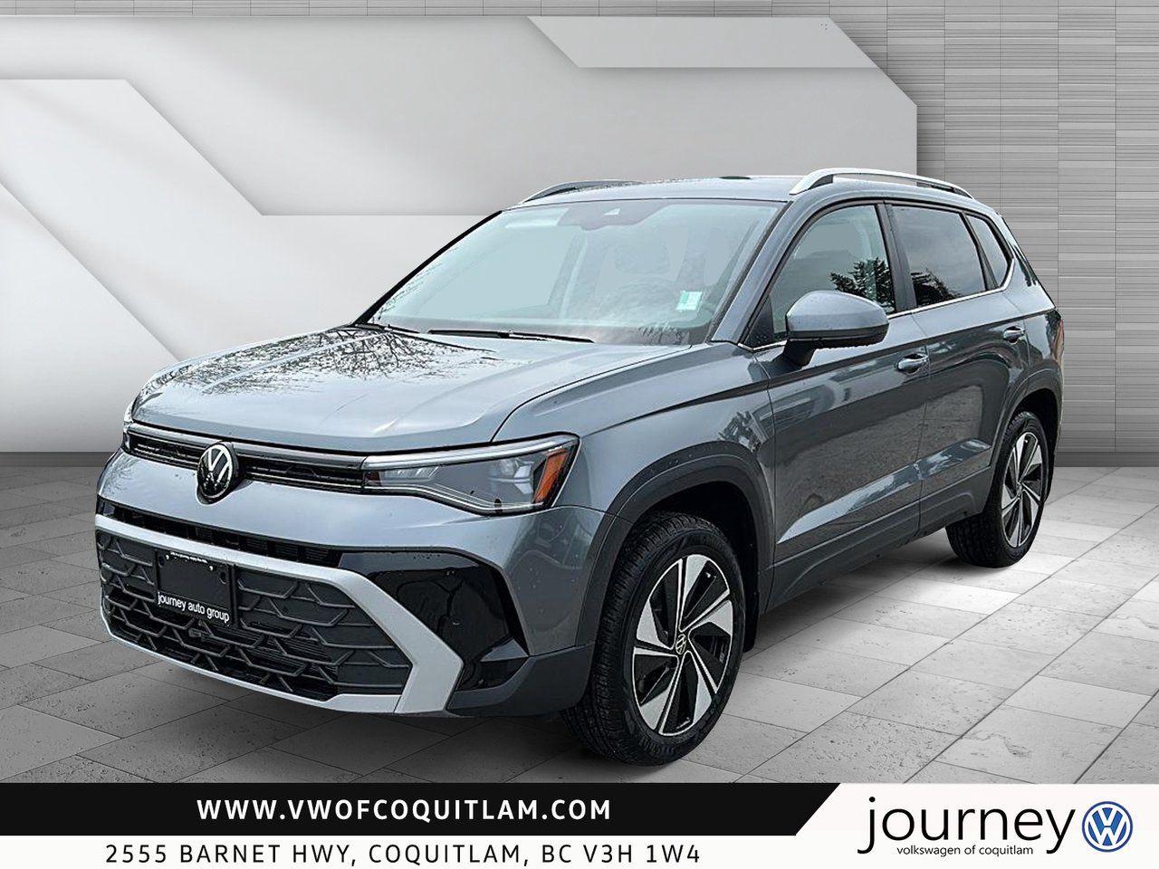 New 2025 Volkswagen Taos Comfortline 4Motion for sale in Coquitlam, BC