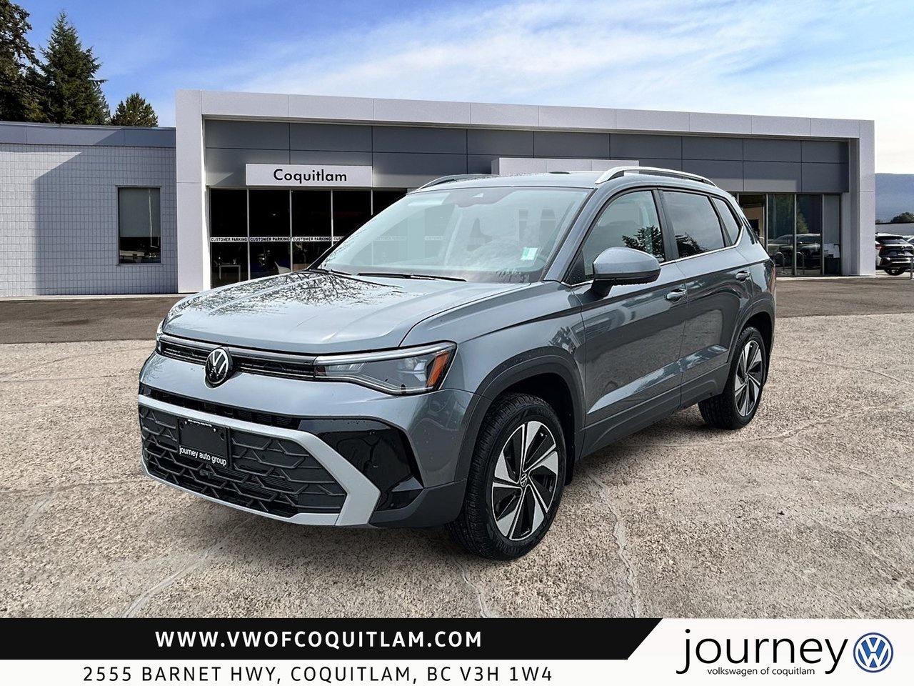 New 2025 Volkswagen Taos Comfortline 4Motion for sale in Coquitlam, BC
