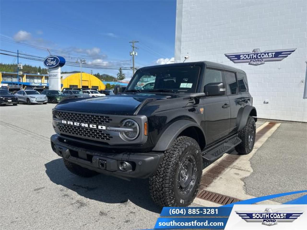 New 2025 Ford Bronco BADLANDS  - Leather Seats - Heated Seats for sale in Sechelt, BC